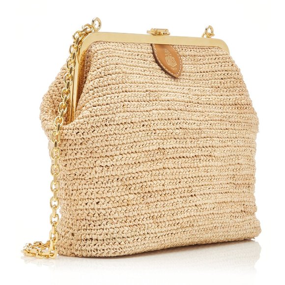 Mark Cross Handbags - MUST SELL - NIB/NWT! Mark Cross Susanna Raffia Shoulder Bag - MSRP $2200